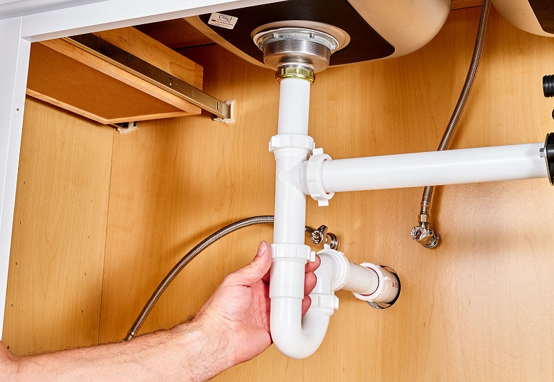 Under Sink Trap Installation